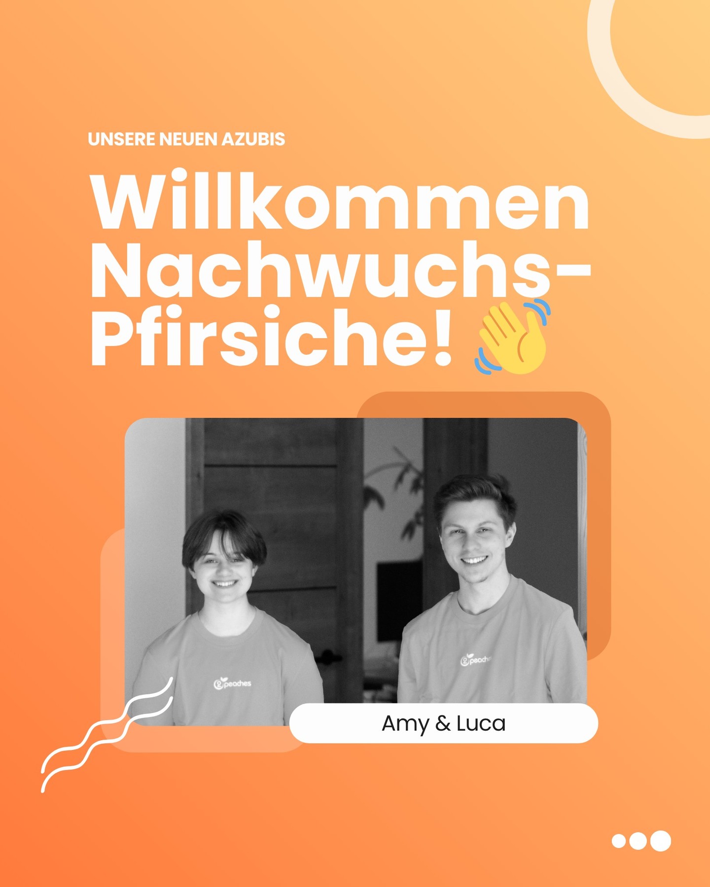Willkommen im Pfirsichkorb! 🍑