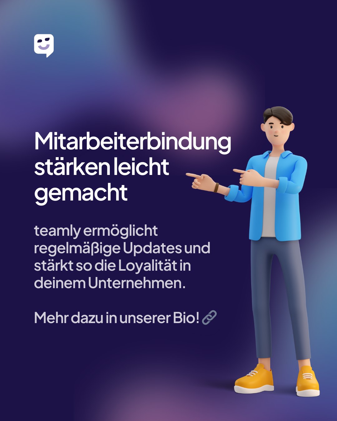 💡 Mitarbeiterbindung stärken leicht gemacht: teamly ermöglicht regelmäßige U…