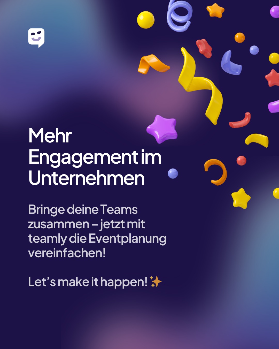👀 Engagierte Teams? Mehr Wir-Gefühl? Freiwillige, die bei Teamevents mitmachen?