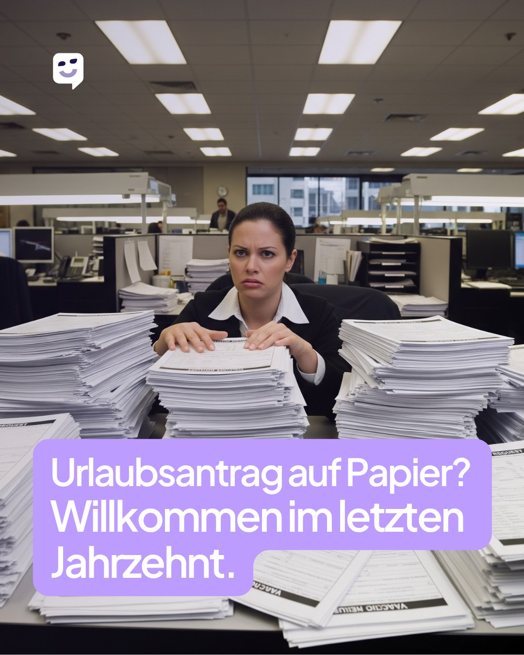 Urlaubsantrag auf Papier? Willkommen im letzten Jahrzehnt.