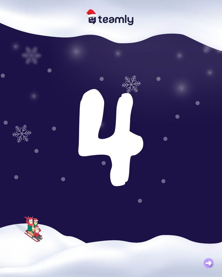 ✨ Türchen Nummer 4 im teamly-Adventskalender ist geöffnet!