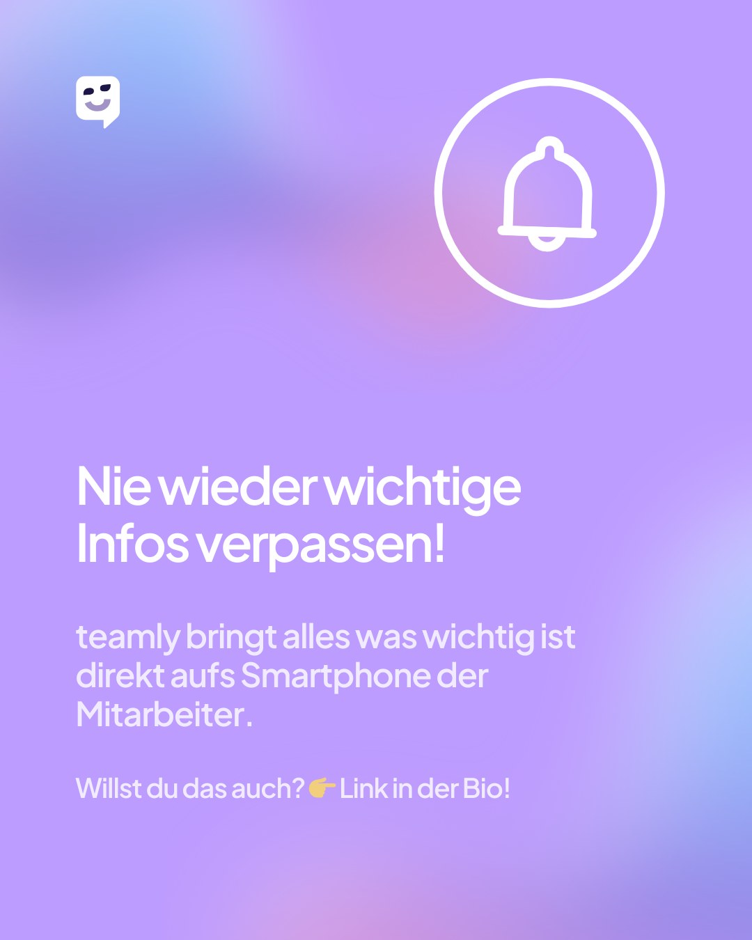 📢 Keine verlorenen Informationen mehr! Mit teamly bleiben deine Teams immer …