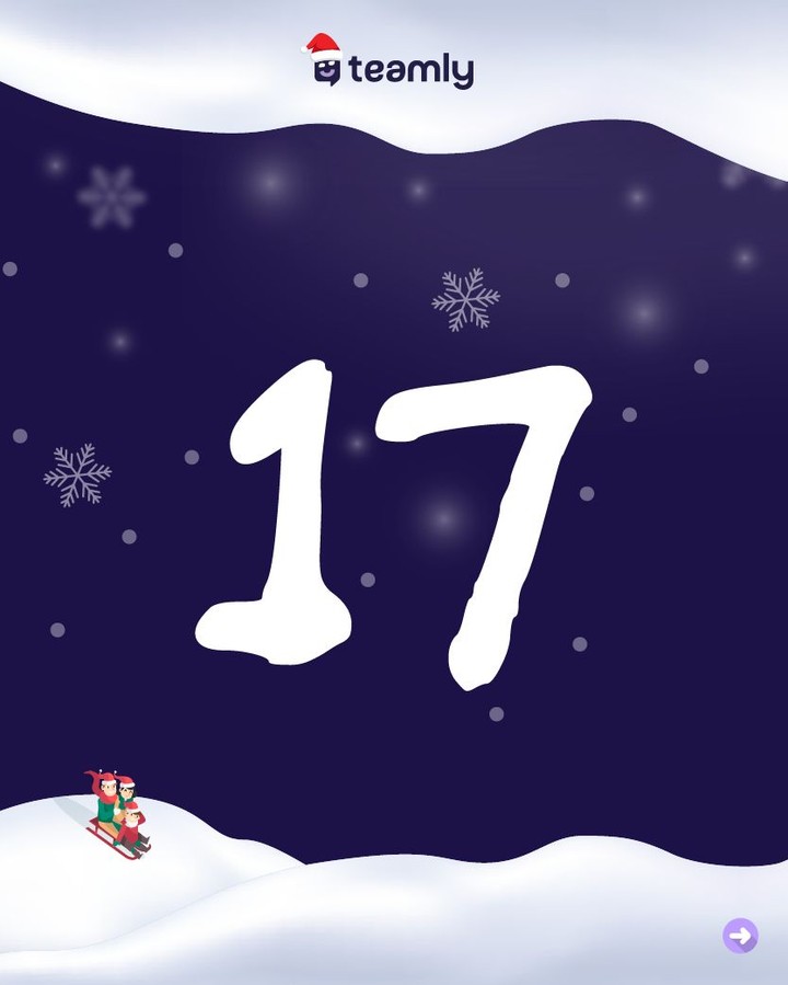 ✨ Türchen Nummer 17 im teamly-Adventskalender ist geöffnet! – Bild 1