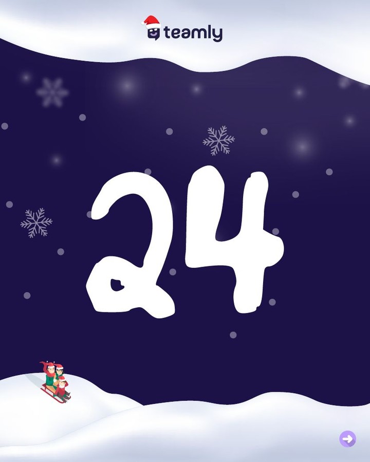✨ Türchen Nummer 24 im teamly-Adventskalender – das große Finale!