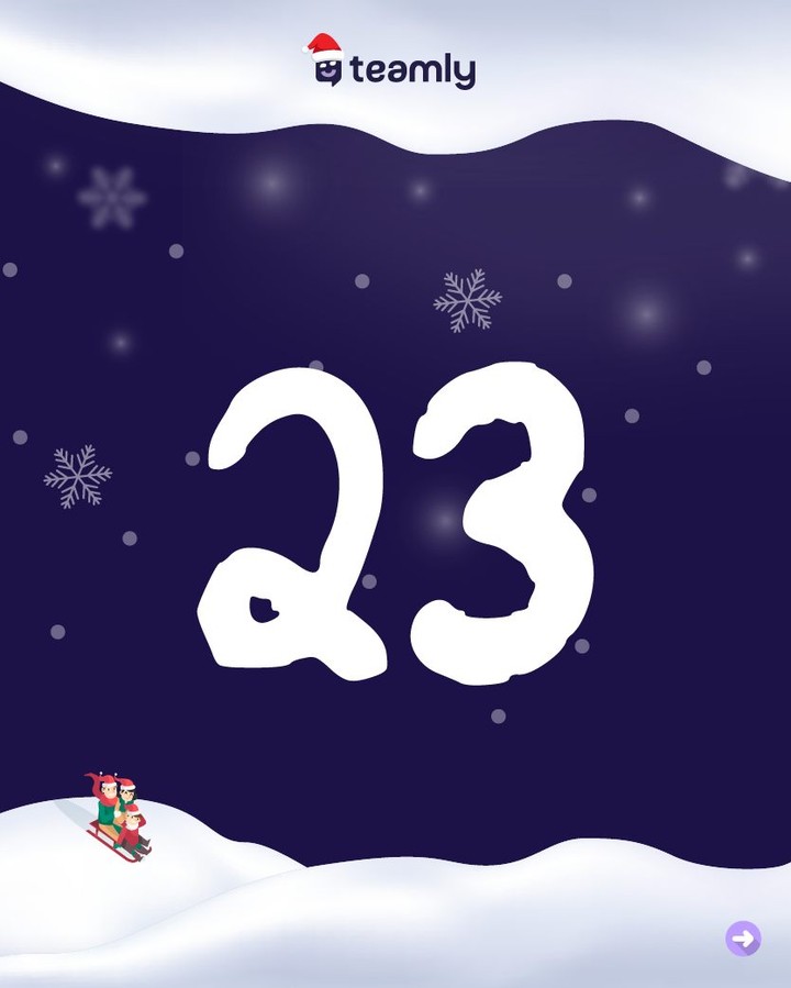 ✨ Türchen Nummer 23 im teamly-Adventskalender ist geöffnet! – Bild 1